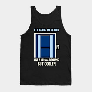 Funny Elevator Tank Top